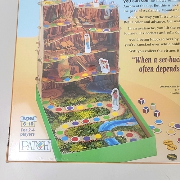 Vintage Adventures From The Book Of Virtues: Avalanche Mountain Board Game - Picture 6 of 8